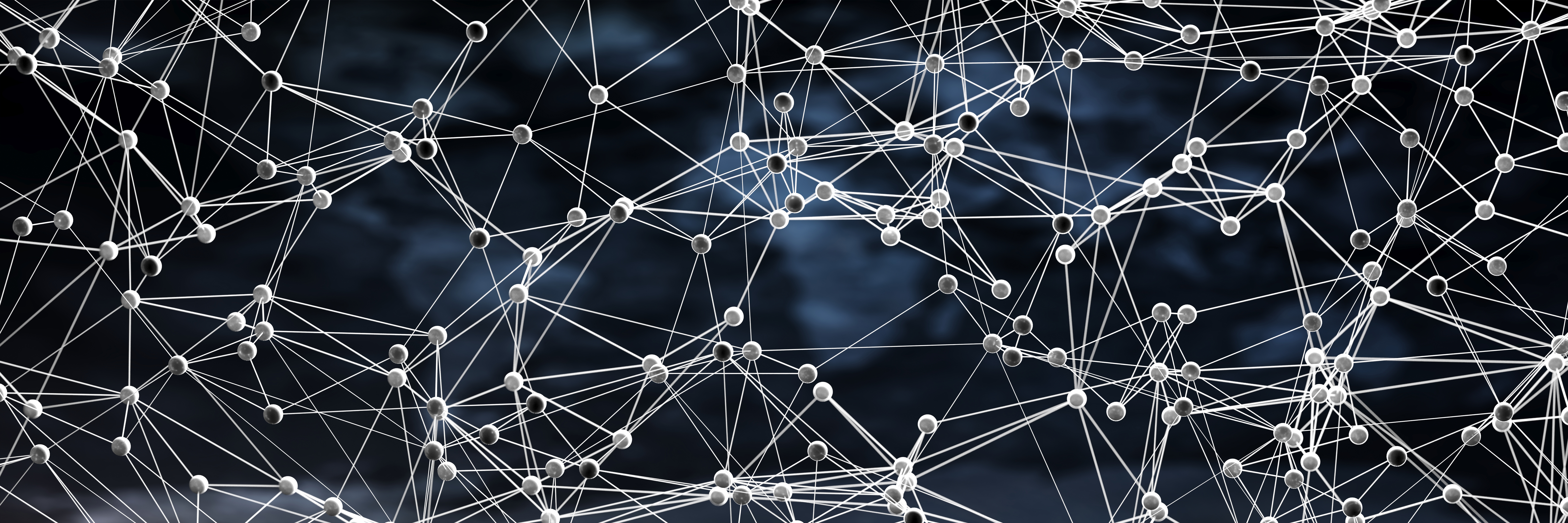 Molecular structure, abstract science background. 3d illustration